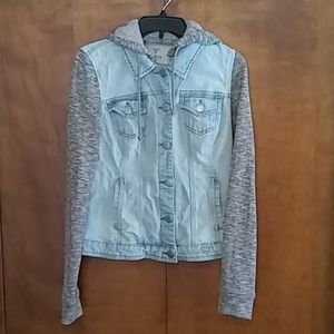 Guess Jean jacket girls size Large